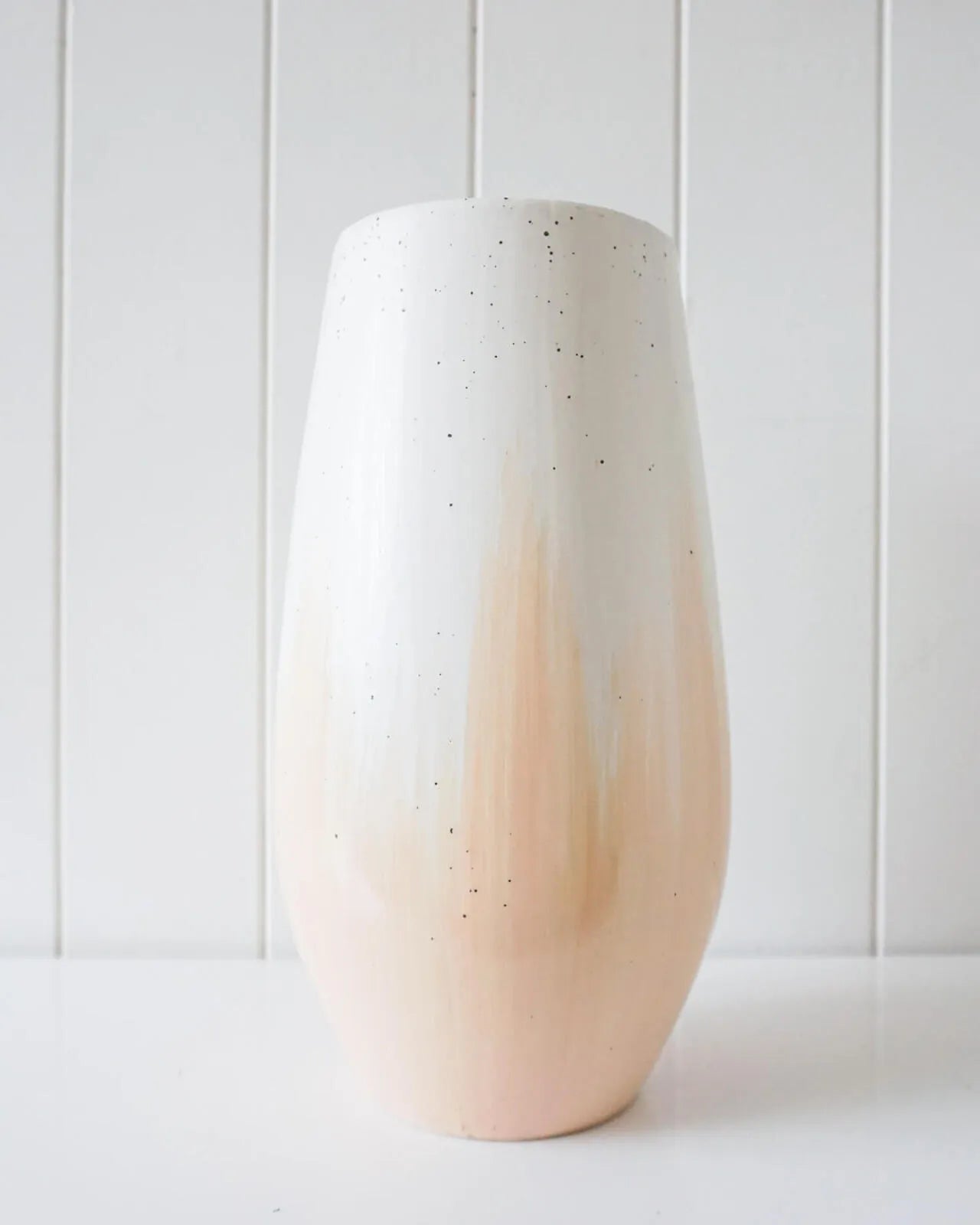 Peach Ceramic Vase