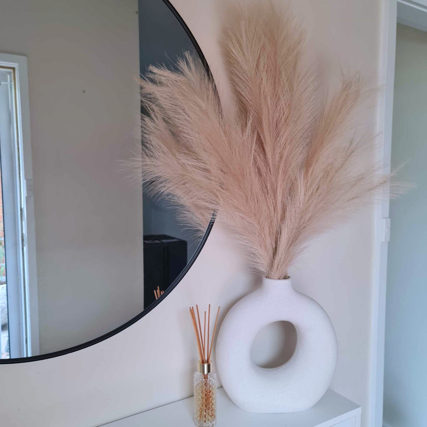 Lifelike Faux Pampas Stem