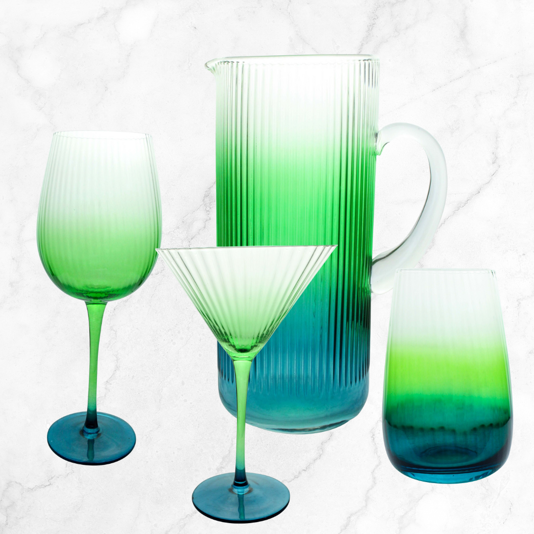 Tropic Ocean Glassware Range