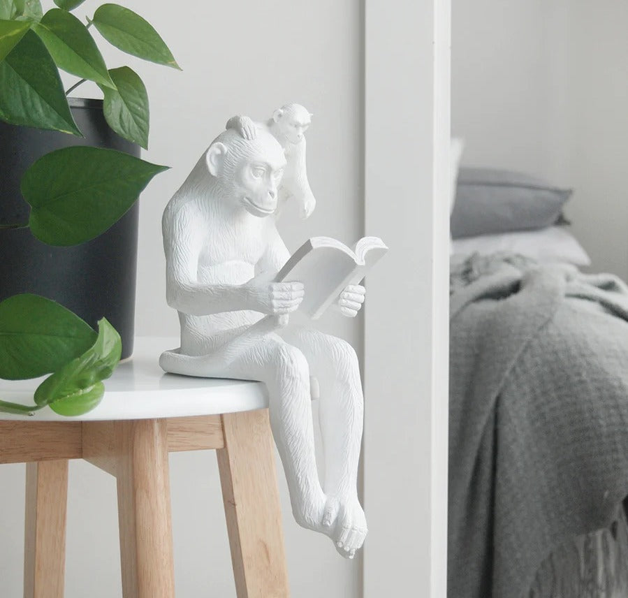 Shelf Monkey Decor