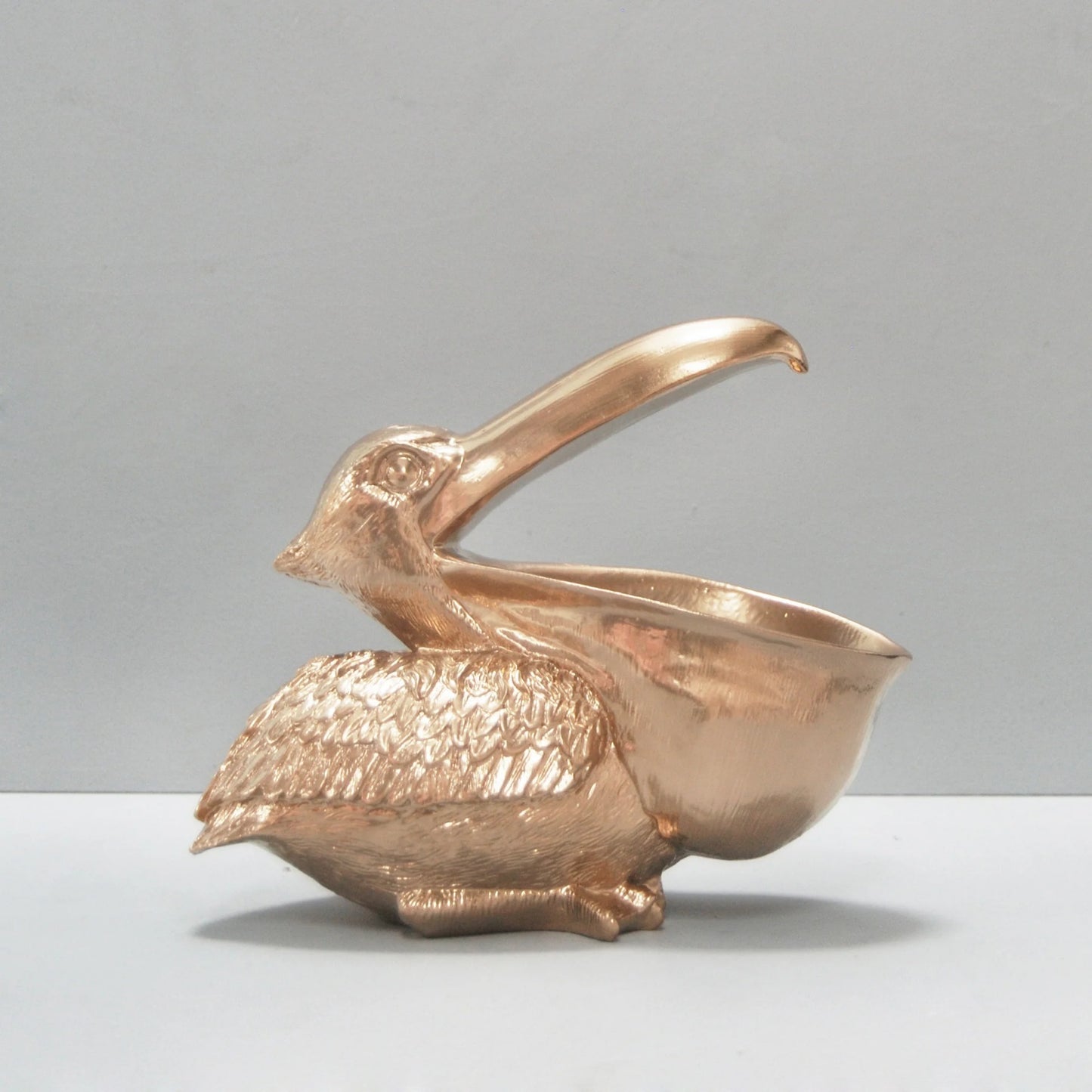 Gold Pelican Planter/Bowl