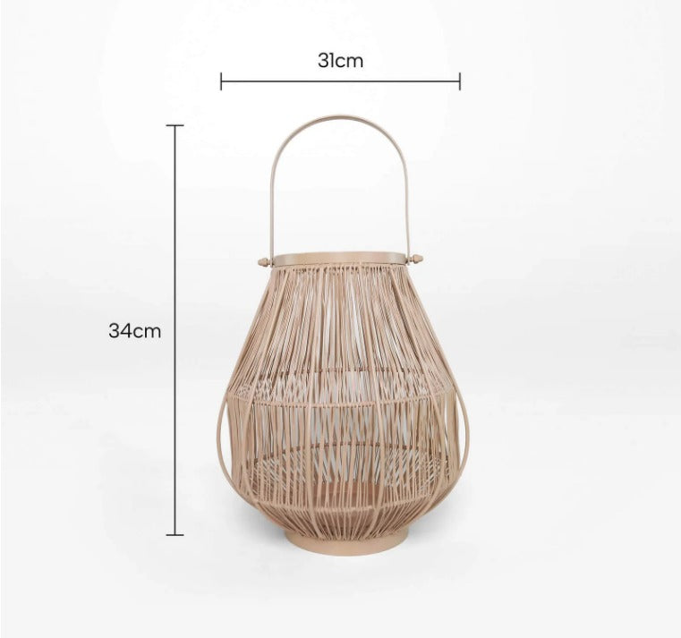 Casablanca Lanterns. Beige