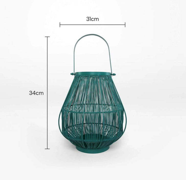 Casablanca Lanterns. Deep Teal