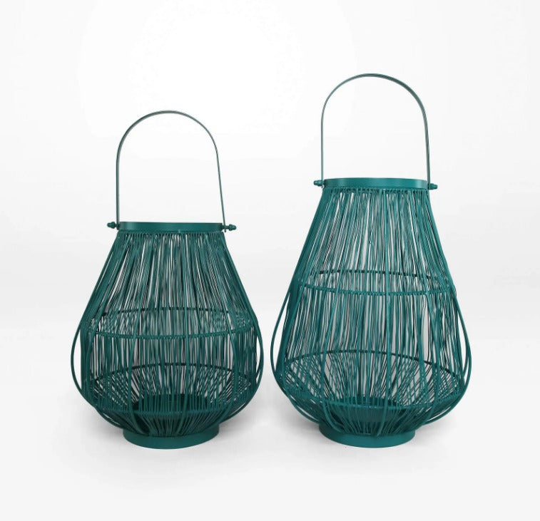 Casablanca Lanterns. Deep Teal