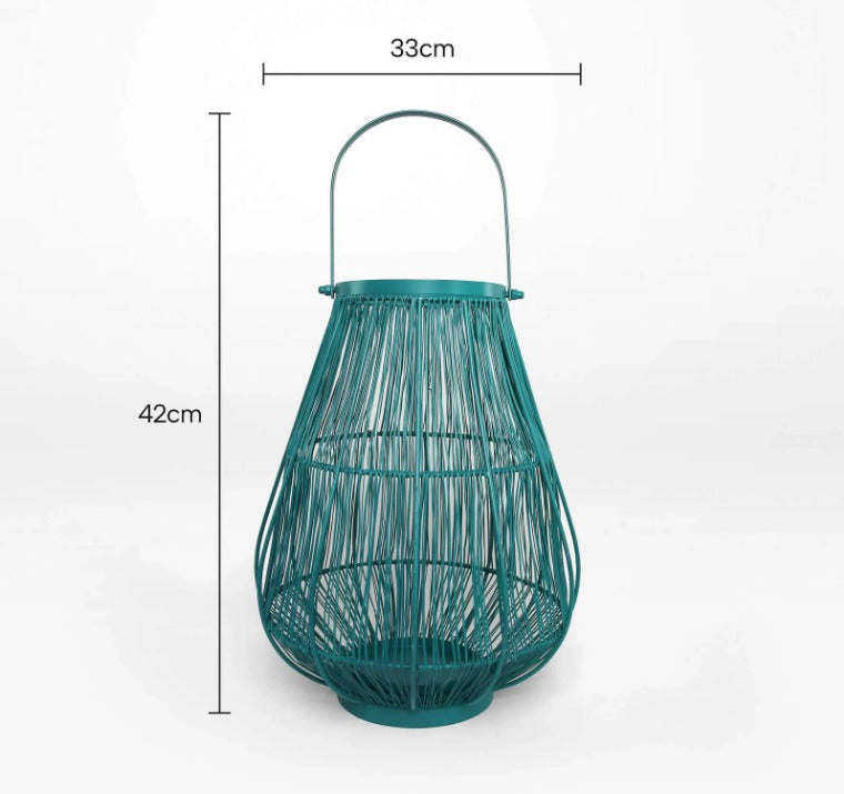 Casablanca Lanterns. Deep Teal