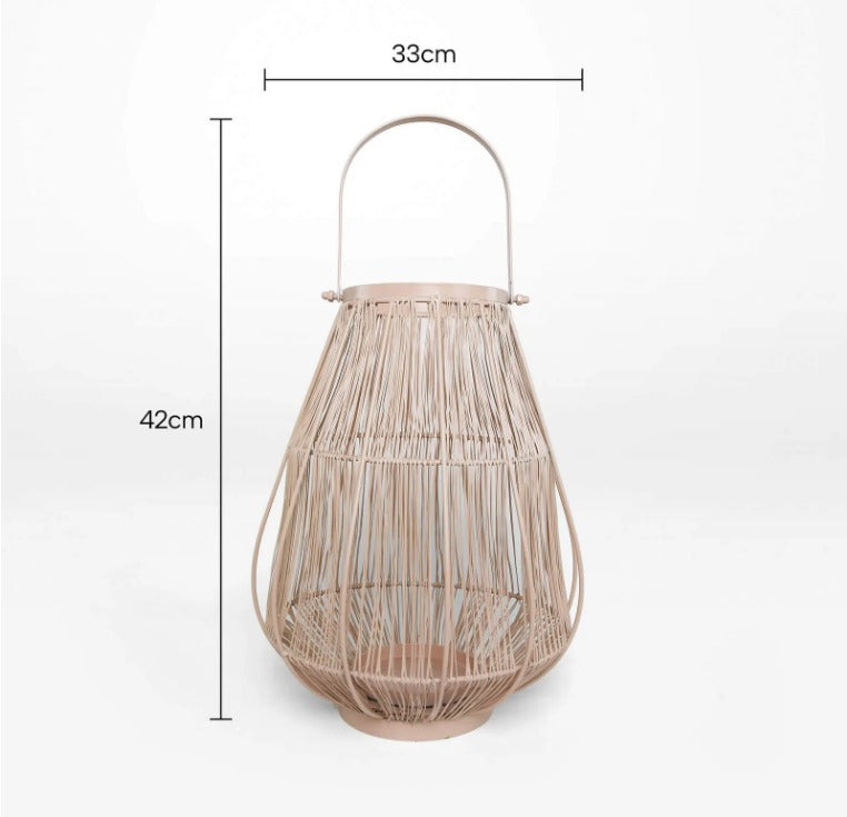 Casablanca Lanterns. Beige