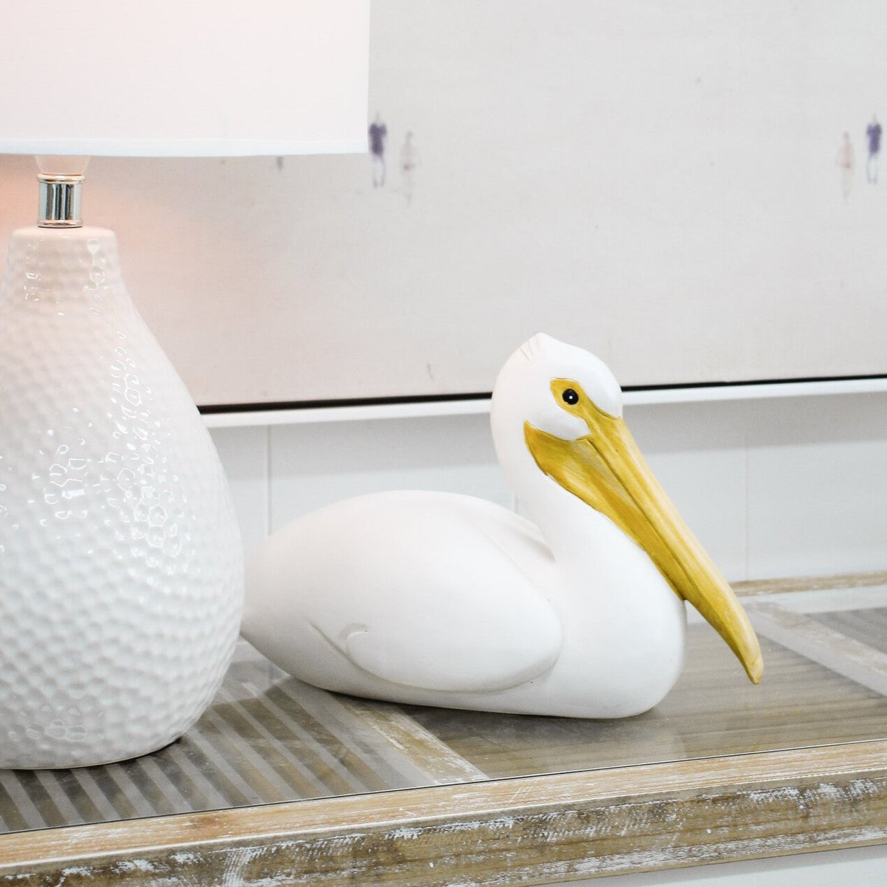 Seated Pelican