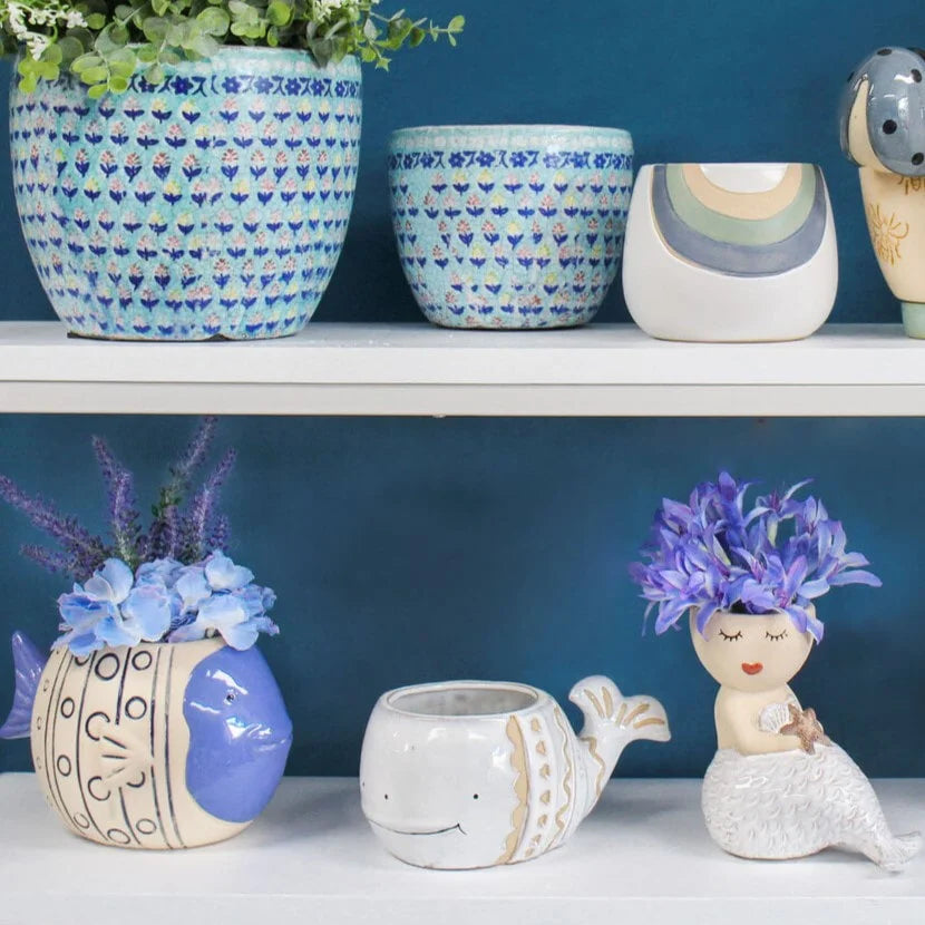 Migaloo Whale Planter
