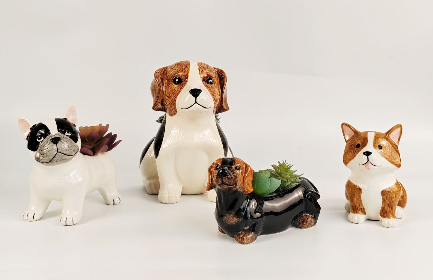 Cute Little French Bulldog Planter