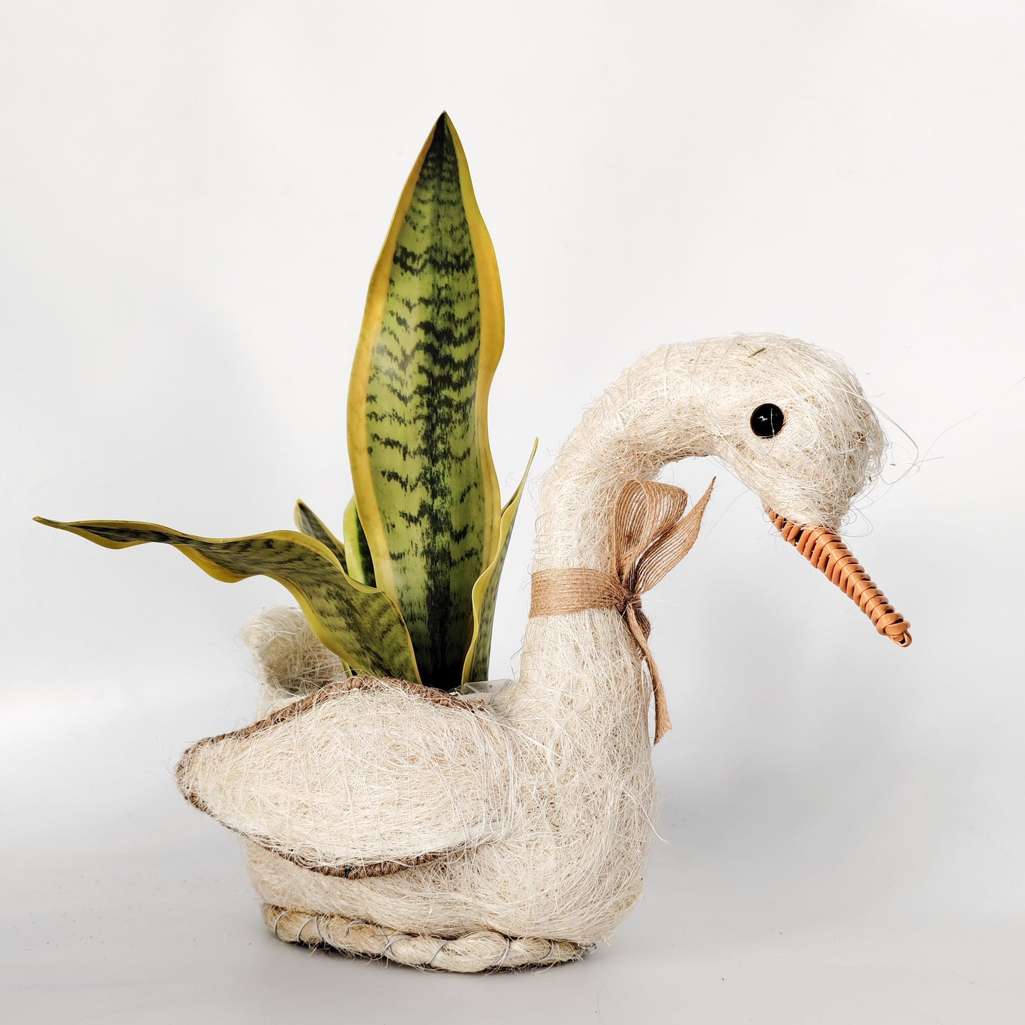 Husk Swan Planter