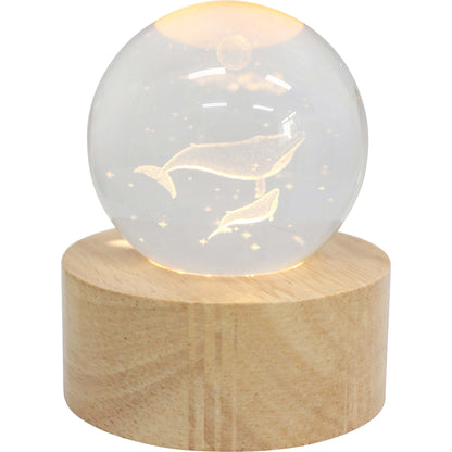LED Glass Ball Decor