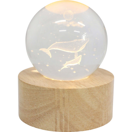 LED Glass Ball Decor