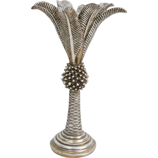 Queen Palm Champagne Candle Holders. 2 Sizes.