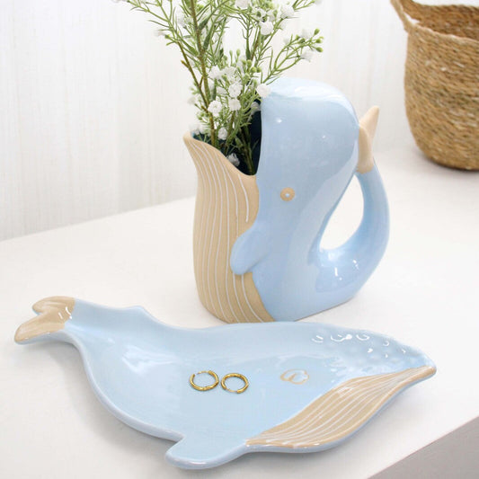 Ceramic Whale Plate