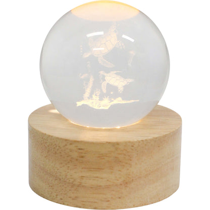 LED Glass Ball Decor