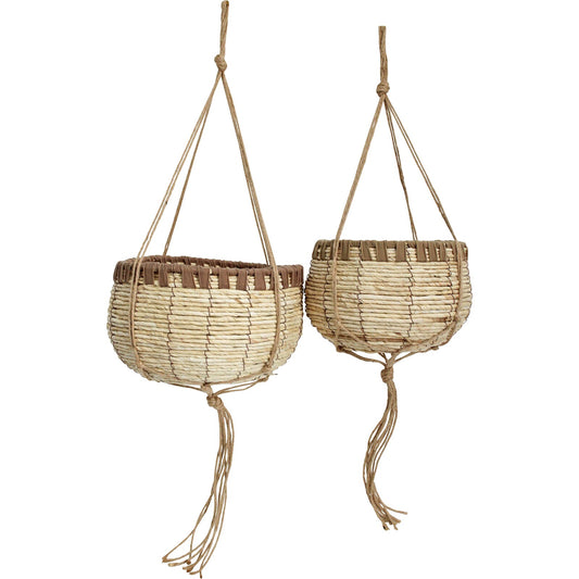 Woven Hanging Planters